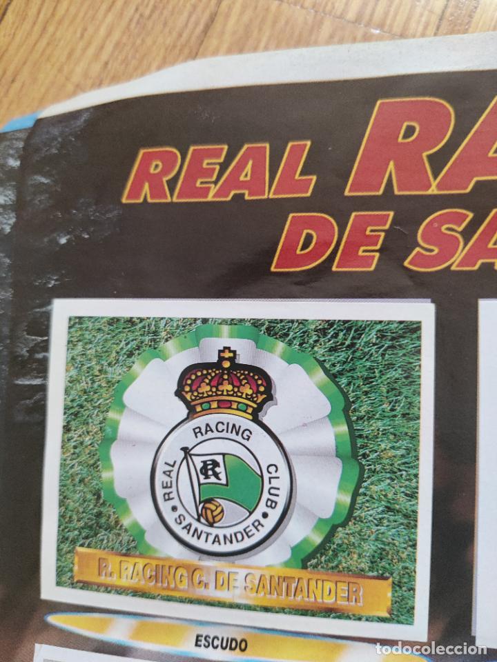 Cartes &agrave; collectionner de Football: ESCUDO RAcing de santader este 1994 1995 94 95 recortado