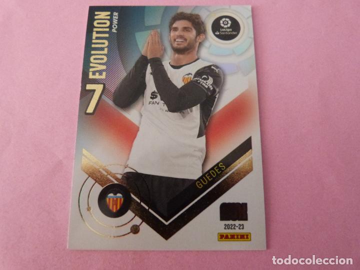 Cromos de f&uacute;tbol: TRADING CARD DE F&Uacute;TBOL GUEDES DEL VALENCIA C.F. N&ordm; P389 LIGA MEGACRACKS 2022-2023/22-23