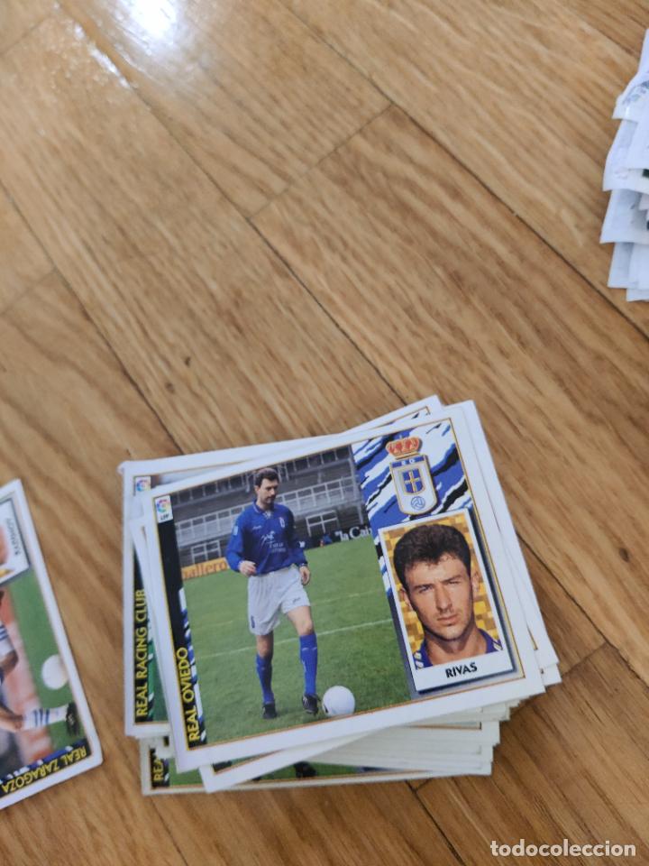 Fu&szlig;ball-Sticker: rivas r oviedo este 1997 1998 97 98 ventanilla