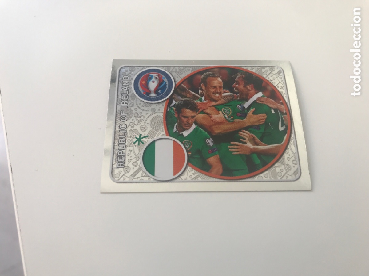 Cromos de F&uacute;tbol: Cromo panini euro 2016 Francia N&uacute;mero 461 Irlanda - Sticker album Eurocup France Ireland