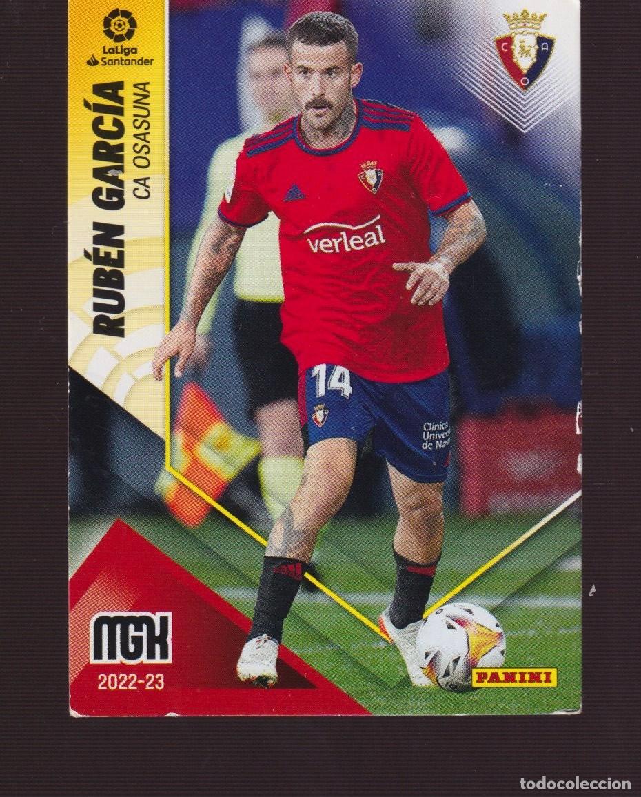 Figurine di Calcio: MGH DE FUTBOL RUB&Eacute;N GARCIA DEL CA. OSASUNA N&ordm; 257 LIGA SANTANDER Y PANINI 2022-2023