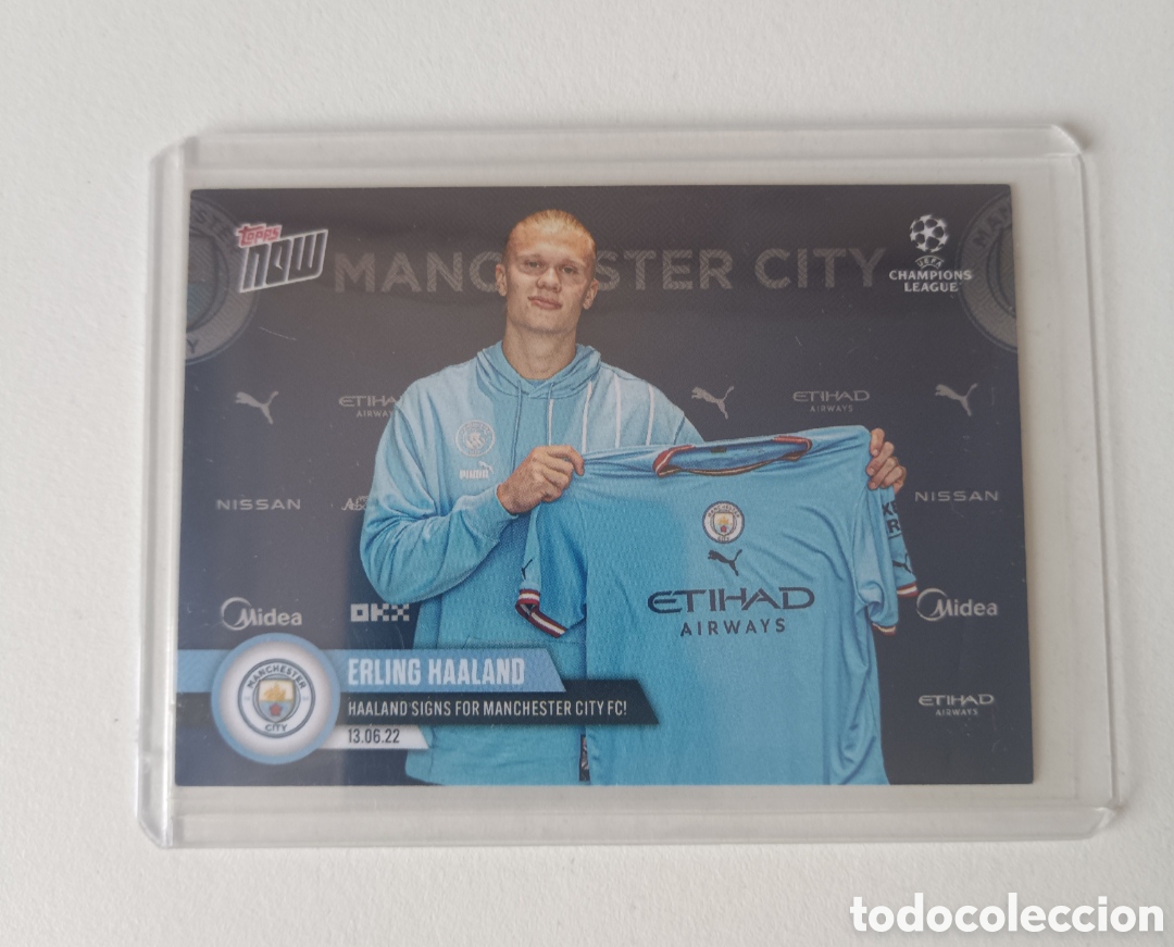 Cromos de f&uacute;tbol: Haaland Topps Now PS01 - Foto 1