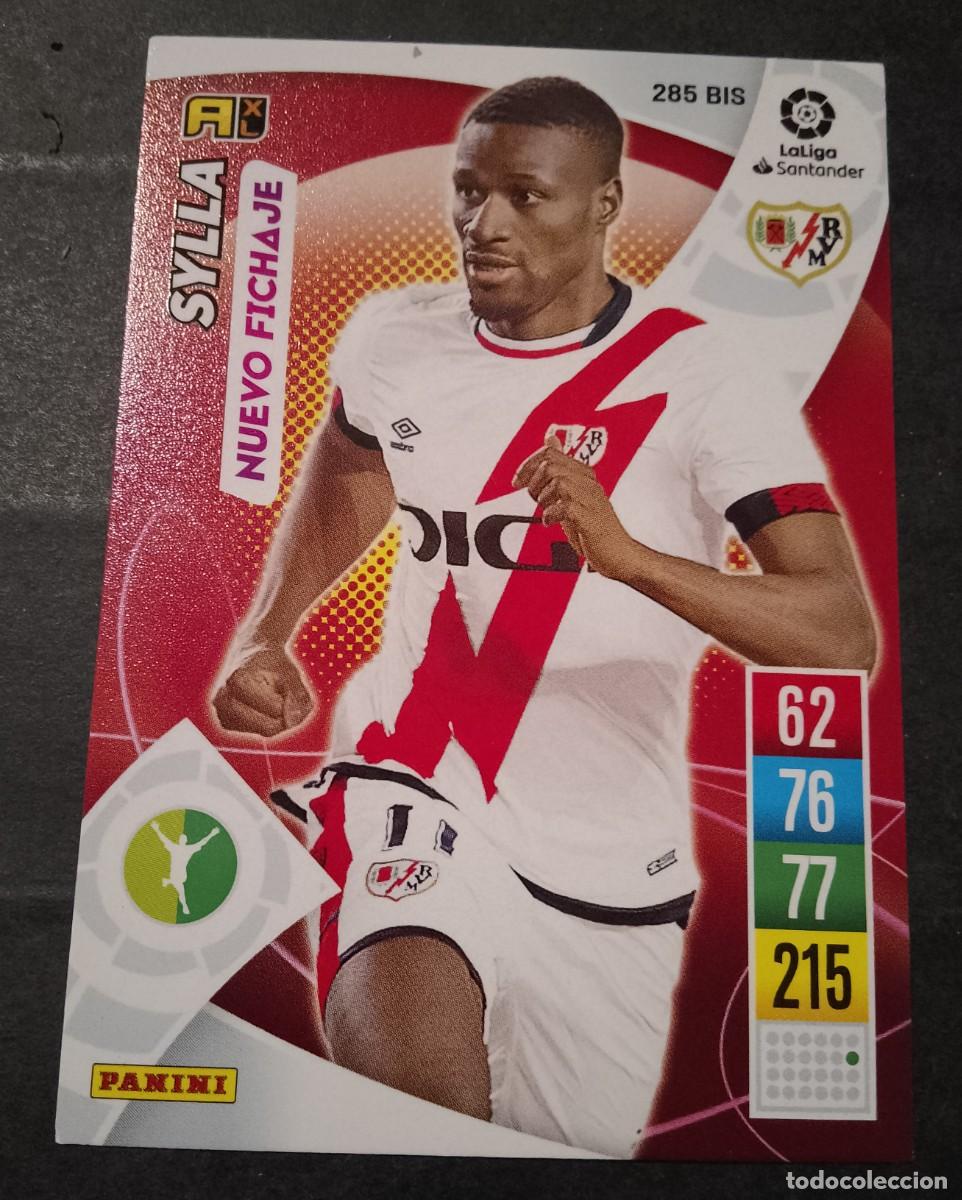 Cromos de Futebol: 285 BIS SYLLA NUEVO FICHAJE RAYO VALLECANO 21 22 ADRENALYN XL 2021 2022 PANINI