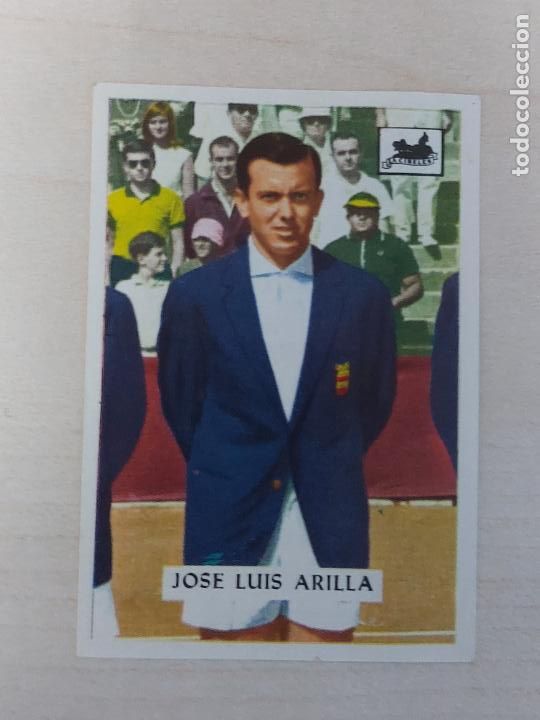 Fu&szlig;ball-Sticker: CROMO N&ordm; 102 JOSE LUIS ARILLA - DEL ALBUM CONTAMOS CONTIGO - CIBELES - EN MUY BUEN ESTADO