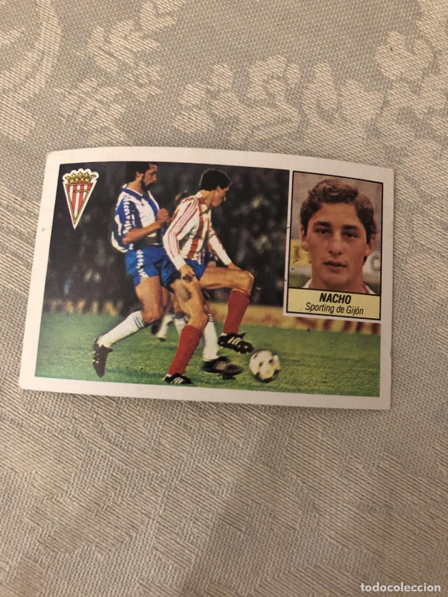 Cromos de f&uacute;tbol: NACHO SPORTING DE GIJ&Oacute;N ESTE 1984-85 - Foto 1
