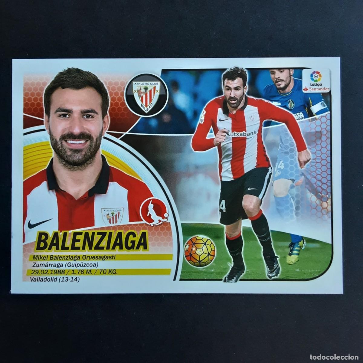 Cromos de F&uacute;tbol: CROMO LIGA 2016 2017 16 17 ESTE PANINI N&ordm;7 BALENCIAGA-ATH.BILBAO LOGO SANTANDER NUNCA PEGADO
