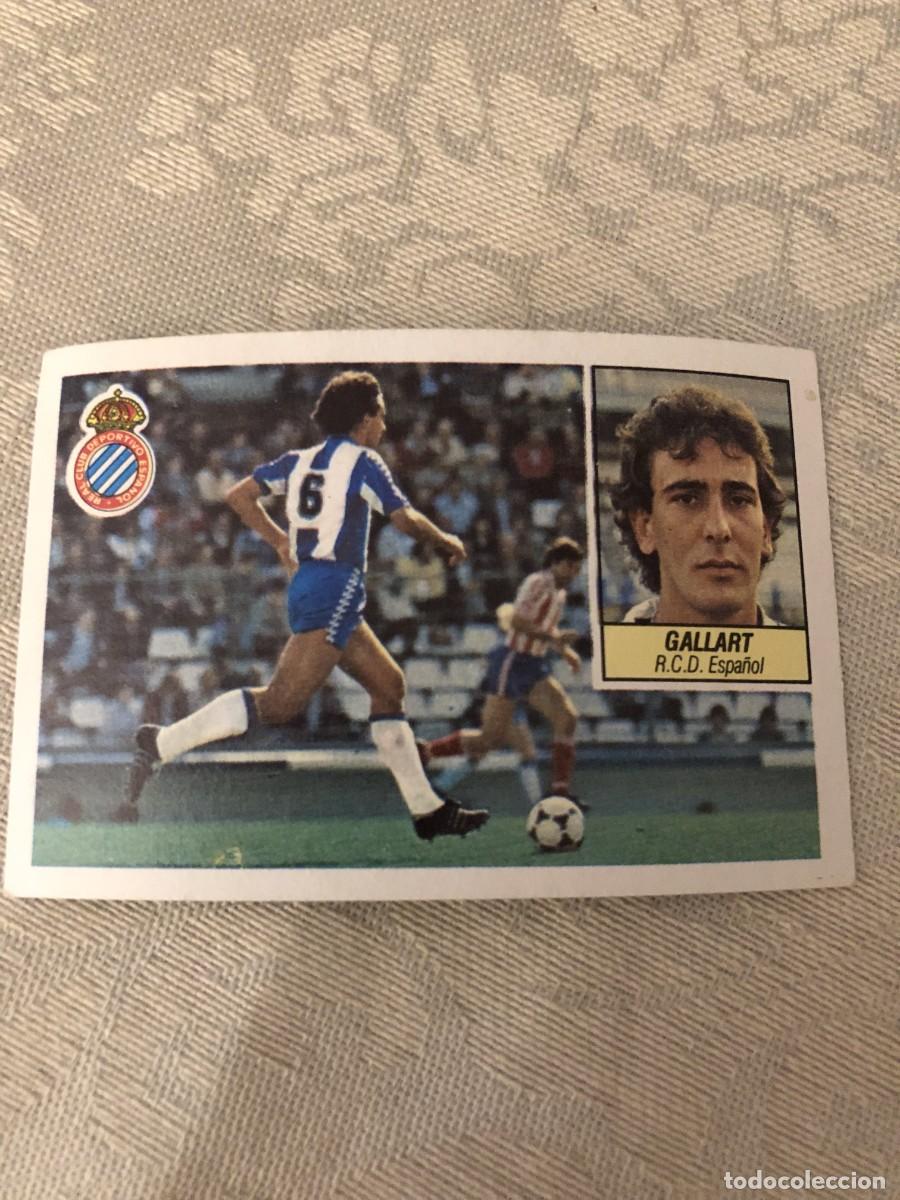 Cromos de f&uacute;tbol: GALLART ESPA&Ntilde;OL ESTE 1984-85 - Foto 1