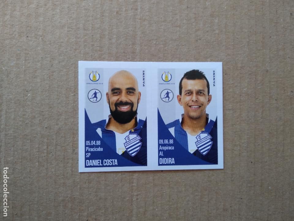 Figurine di Calcio: 399 DANIEL COSTA DIDIRA CSA CROMO FUTBOL PANINI LIGA BRASIL BRASILEIRO 2018