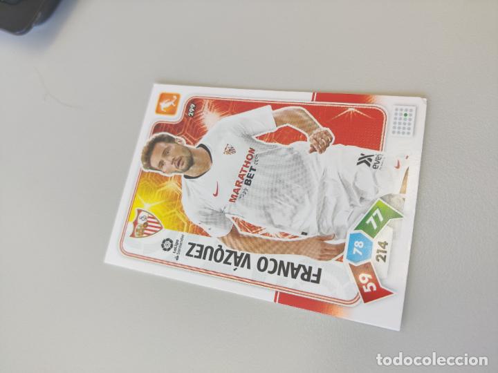 Fu&szlig;ball-Sticker: 299 vazquez sevilla adrenalyn 2019 2020 19 20 trading card