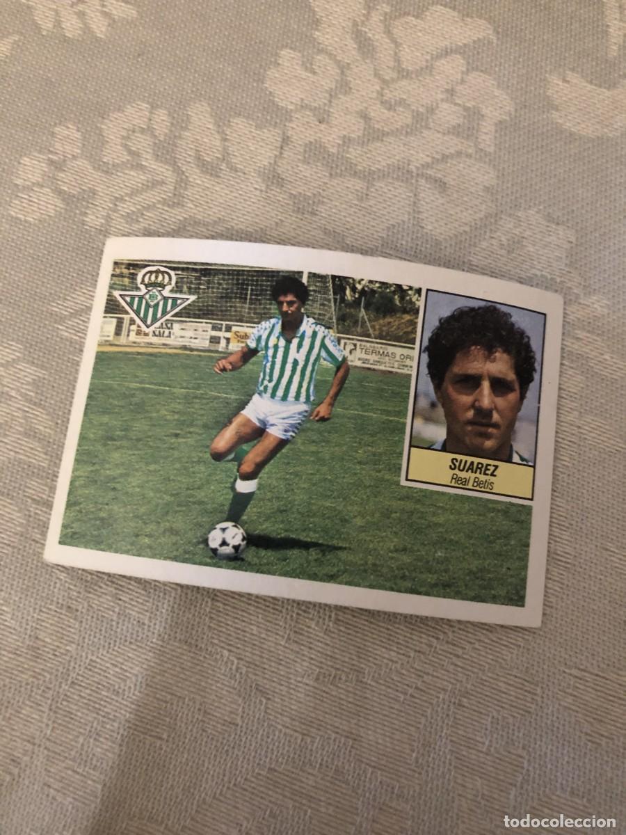 Cromos de f&uacute;tbol: SU&Aacute;REZ BETIS ESTE 1984-85 - Foto 1