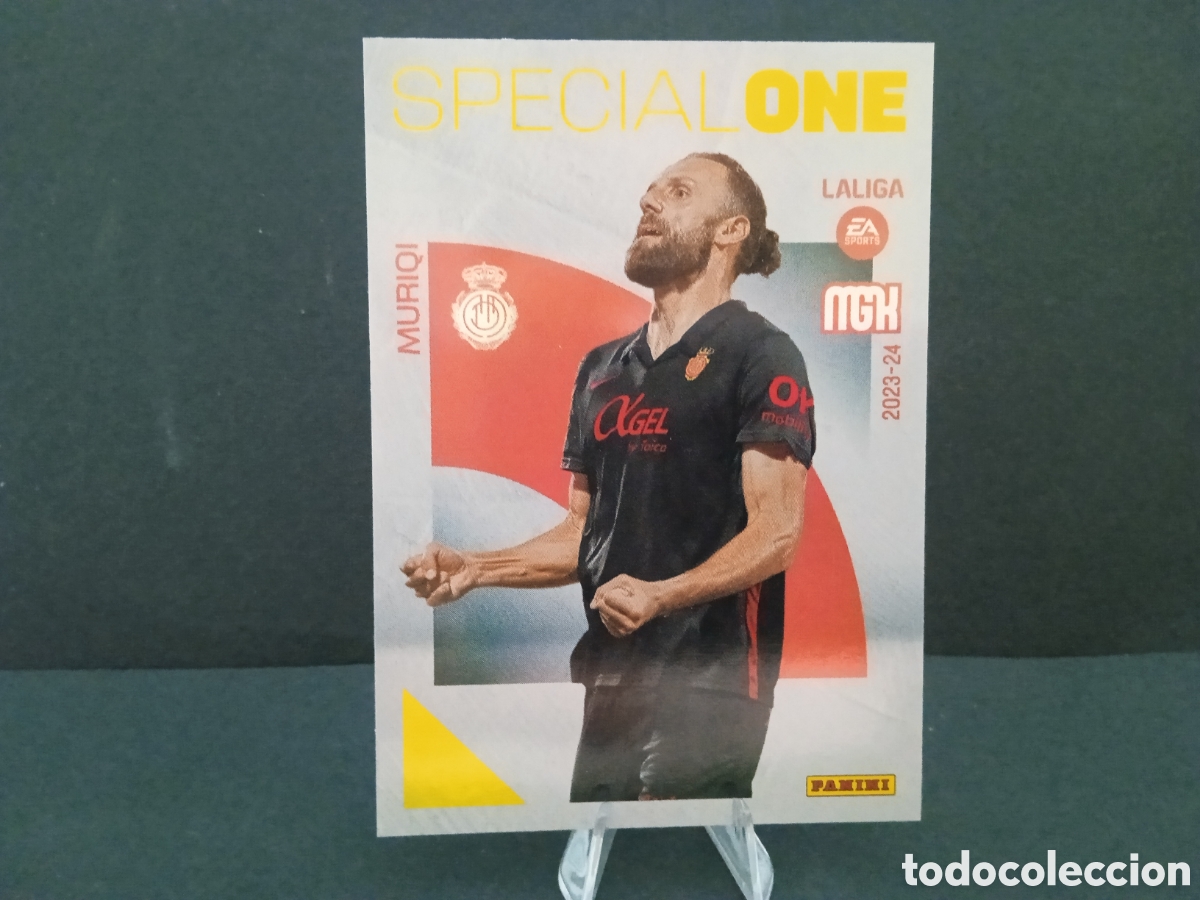 Fu&szlig;ball-Sticker: 400 MURIQI MALLORCA SPECIAL ONE MEGACRACKS 2023 2024 23 24 PANINI CROMOS DE F&Uacute;TBOL