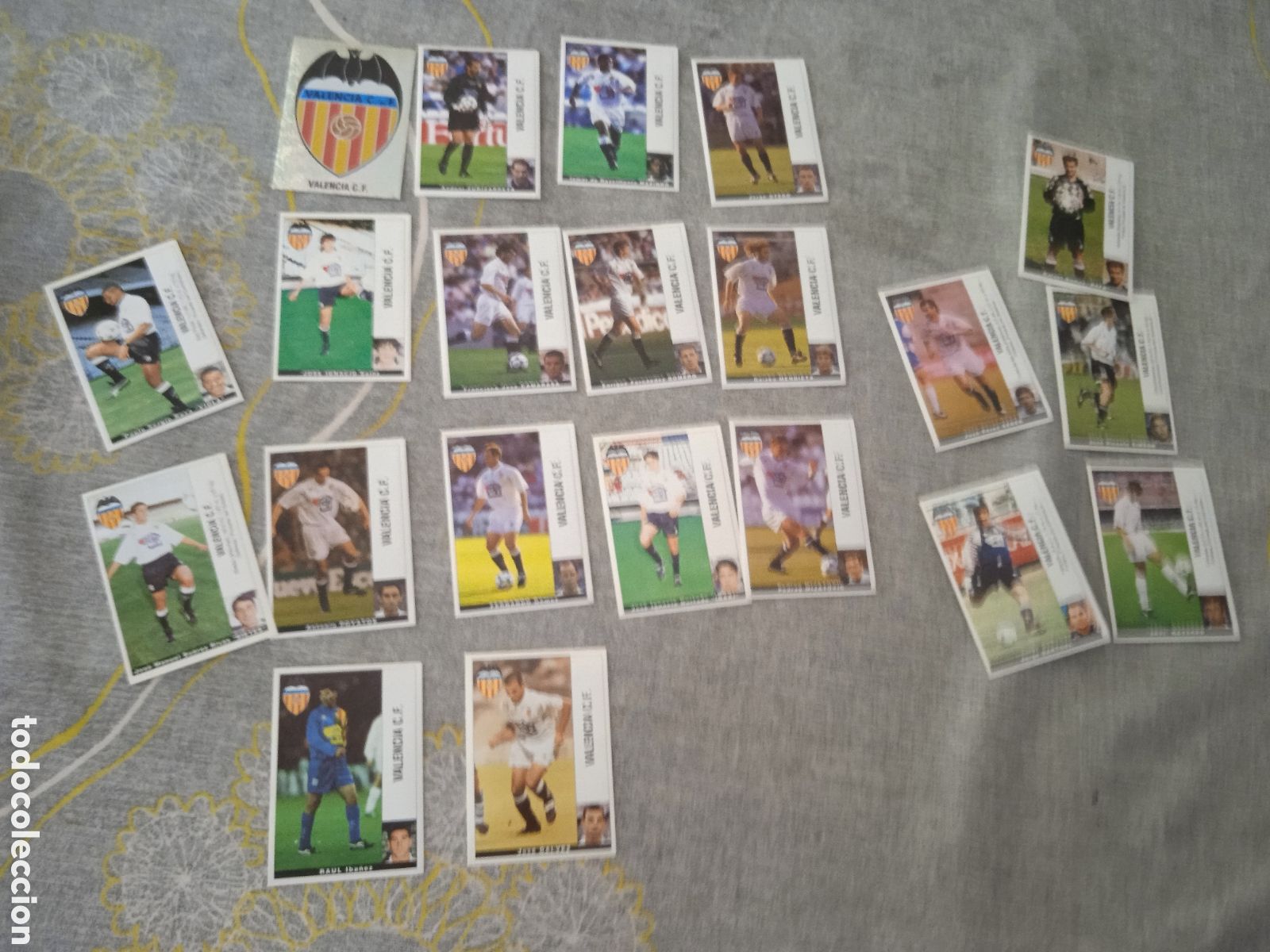 Cromos de f&uacute;tbol: ED. PANINI LIGA 1995 96 ( 95-96 ) LOTE DE 21 CROMOS - VALENCIA CF (NUEVOS SIN PEGAR)