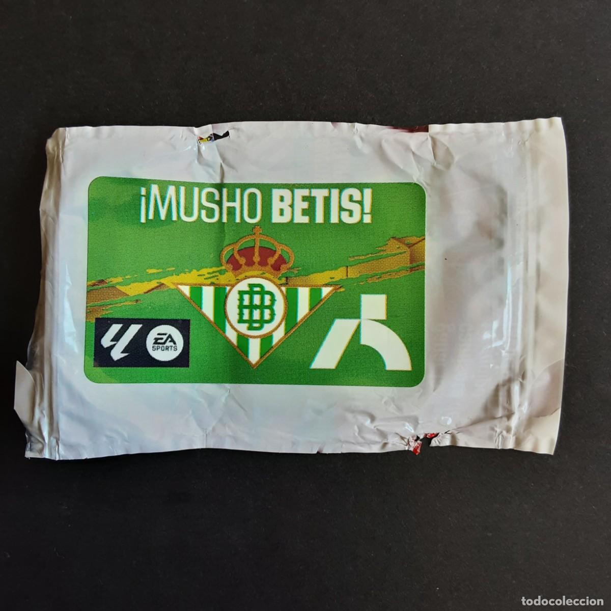 Cromos de F&uacute;tbol: CROMO CHICLE LIGA 2023-2024 PANINI EDICIONES ESTE-LIGA 23-24-ESCUDO-BETIS