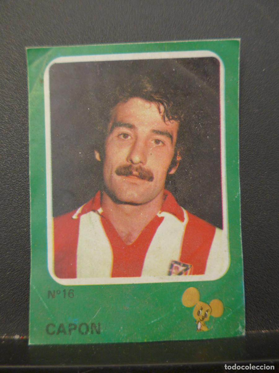 Cromos de F&uacute;tbol: CROMO DE CROPAN CRUYFF Y LOS COLOSOS DE ESTA LIGA N&ordm; 16 CAPON