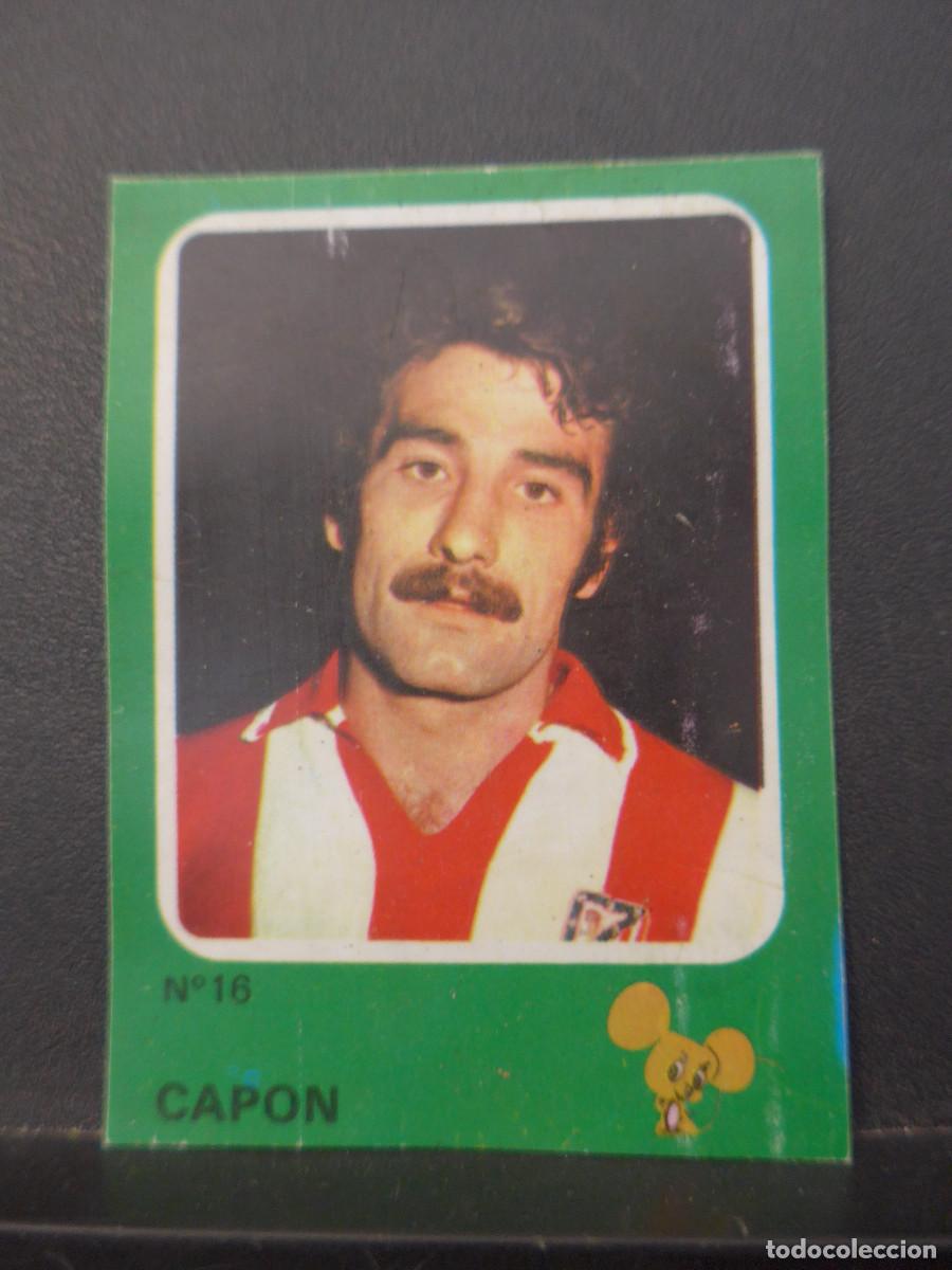 Cromos de F&uacute;tbol: CROMO DE CROPAN CRUYFF Y LOS COLOSOS DE ESTA LIGA N&ordm; 16 CAPON
