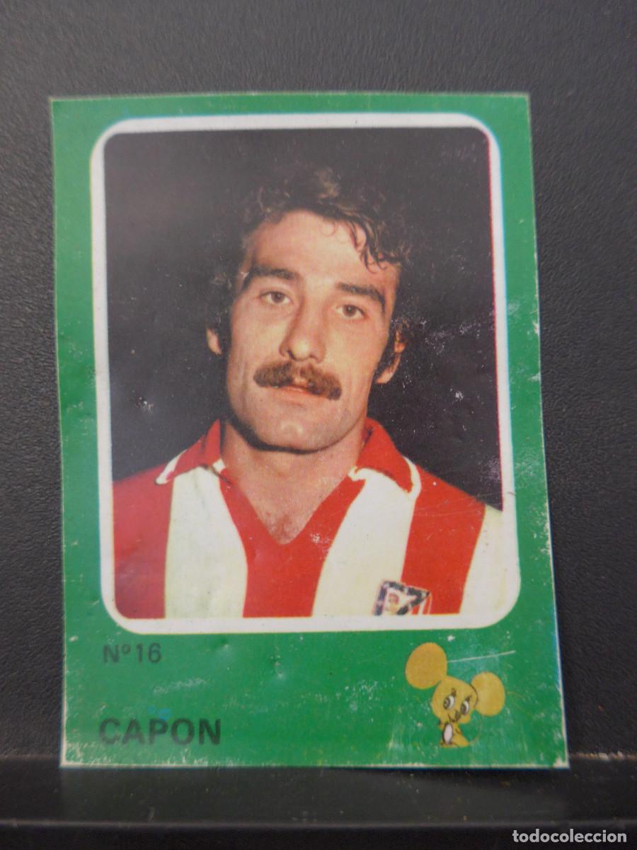 Cromos de F&uacute;tbol: CROMO DE CROPAN CRUYFF Y LOS COLOSOS DE ESTA LIGA N&ordm; 16 CAPON