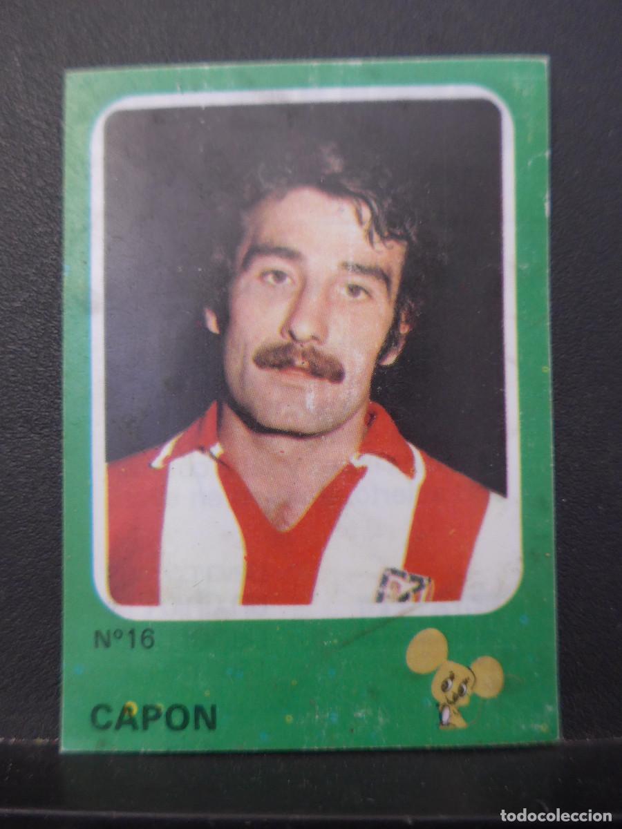 Cromos de F&uacute;tbol: CROMO DE CROPAN CRUYFF Y LOS COLOSOS DE ESTA LIGA N&ordm; 16 CAPON