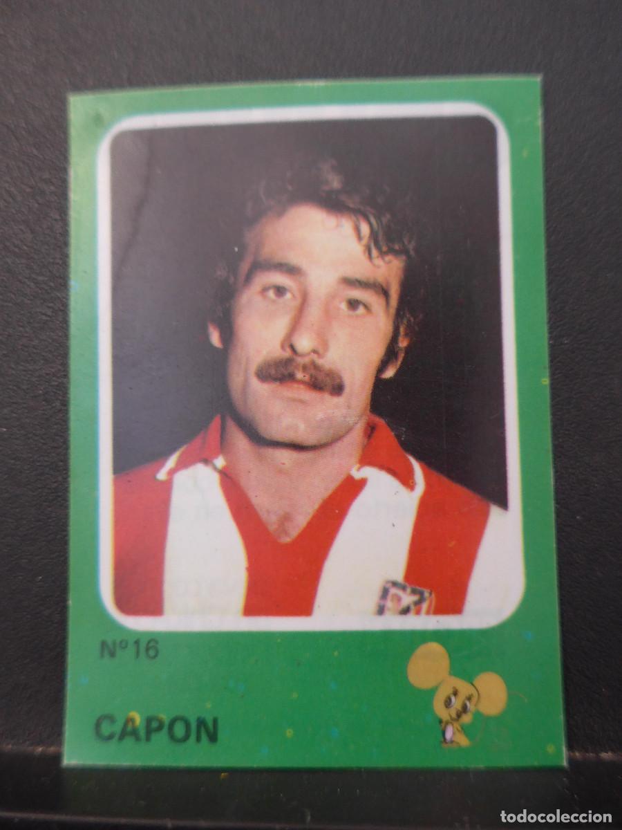 Cromos de F&uacute;tbol: CROMO DE CROPAN CRUYFF Y LOS COLOSOS DE ESTA LIGA N&ordm; 16 CAPON
