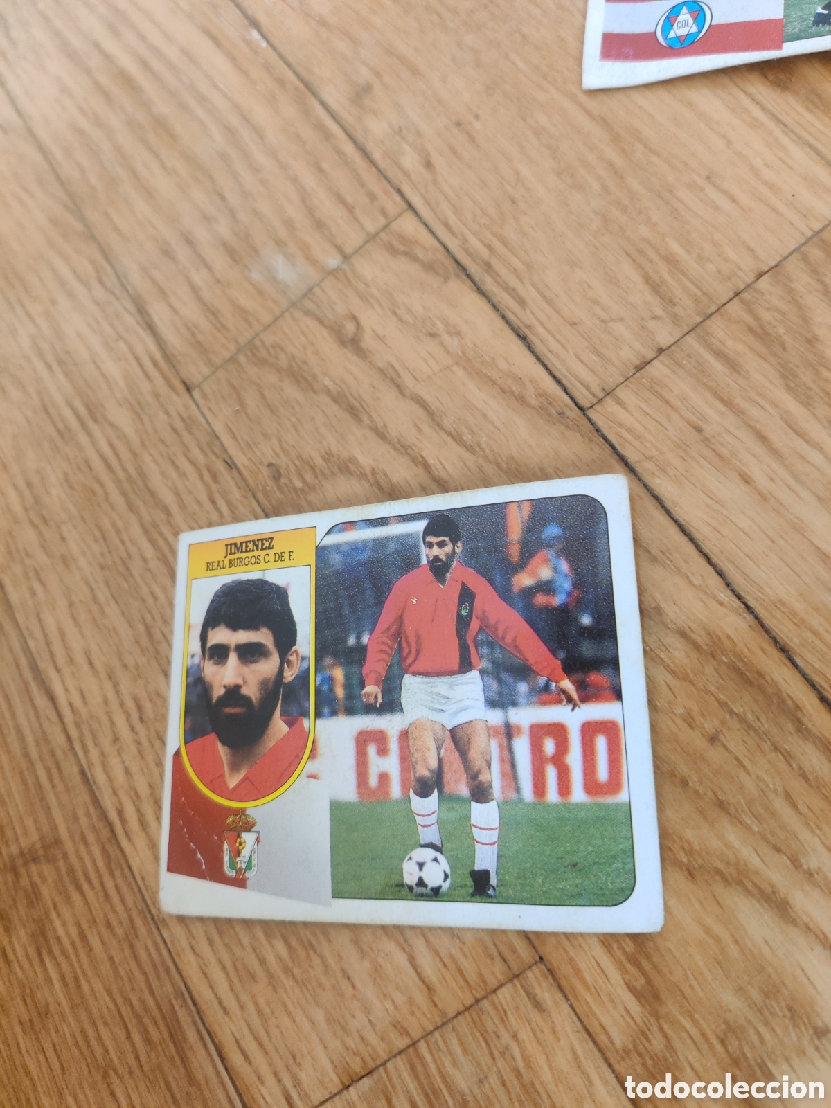 Fu&szlig;ball-Sticker: Jim&eacute;nez Burgos este 1991 1992 91 92