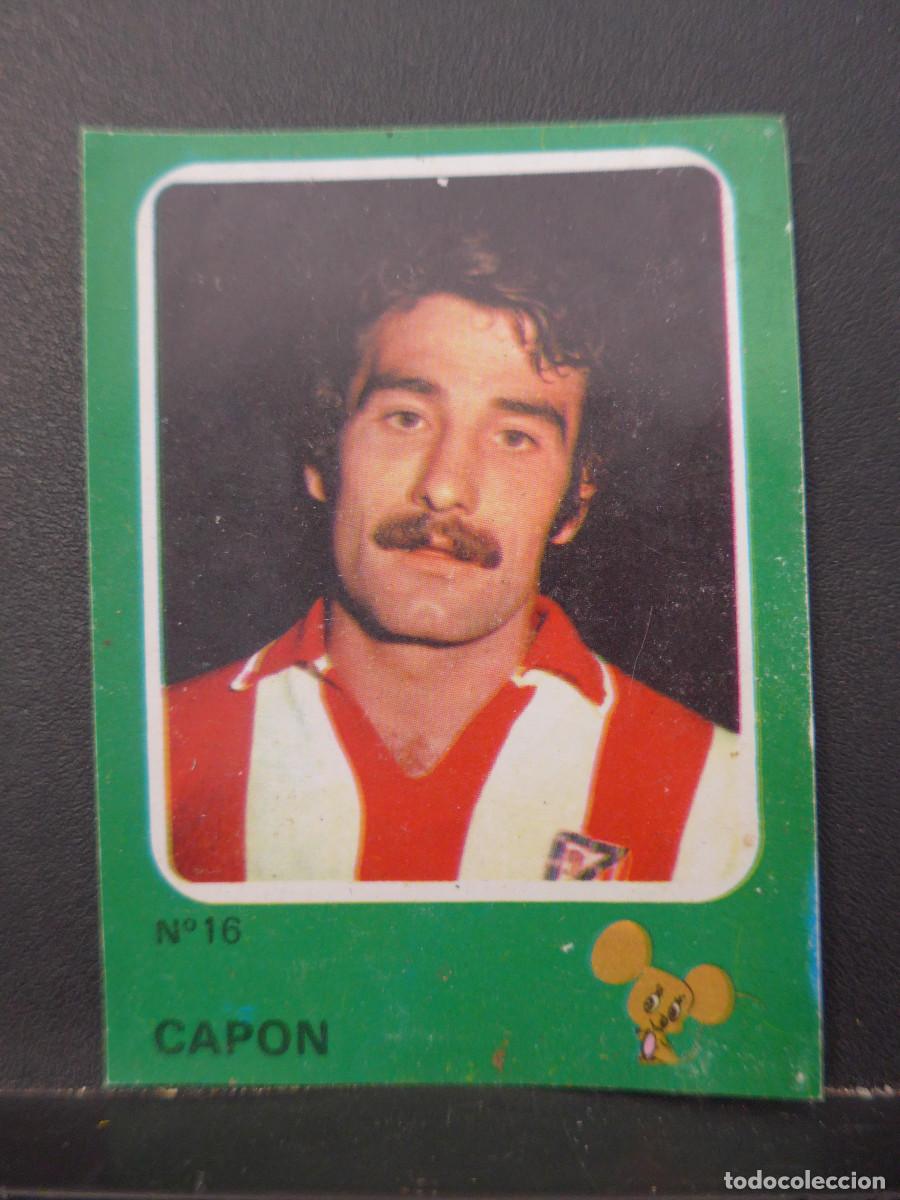 Cromos de F&uacute;tbol: CROMO DE CROPAN CRUYFF Y LOS COLOSOS DE ESTA LIGA N&ordm; 16 CAPON
