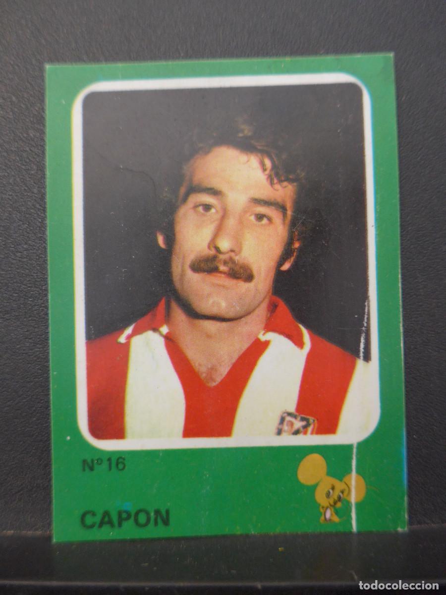 Cromos de F&uacute;tbol: CROMO DE CROPAN CRUYFF Y LOS COLOSOS DE ESTA LIGA N&ordm; 16 CAPON