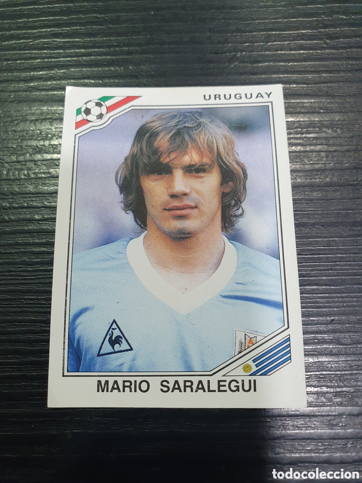Cromos de F&uacute;tbol: Mexico 86. Cromo sin pegar. N&deg;318. (L8)