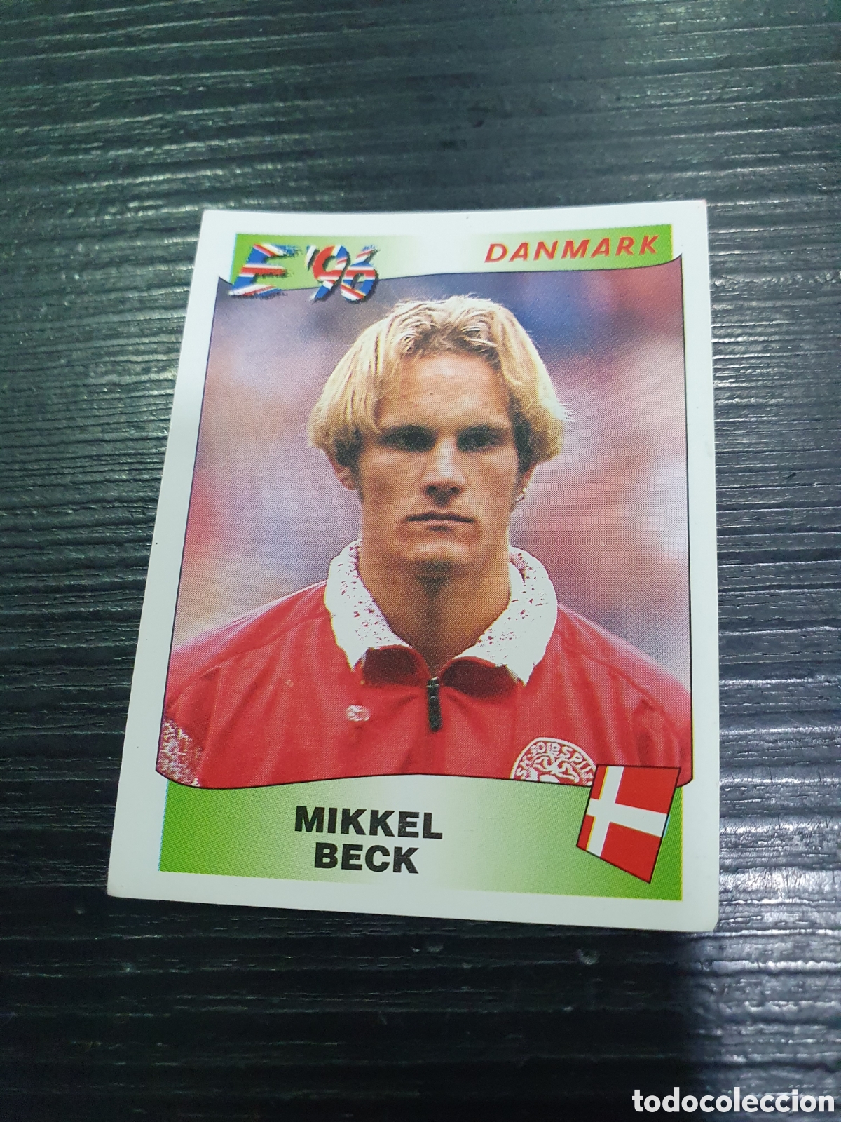 Cromos de F&uacute;tbol: Europa '96. Cromo sin pegar. N&deg;290. (L8)