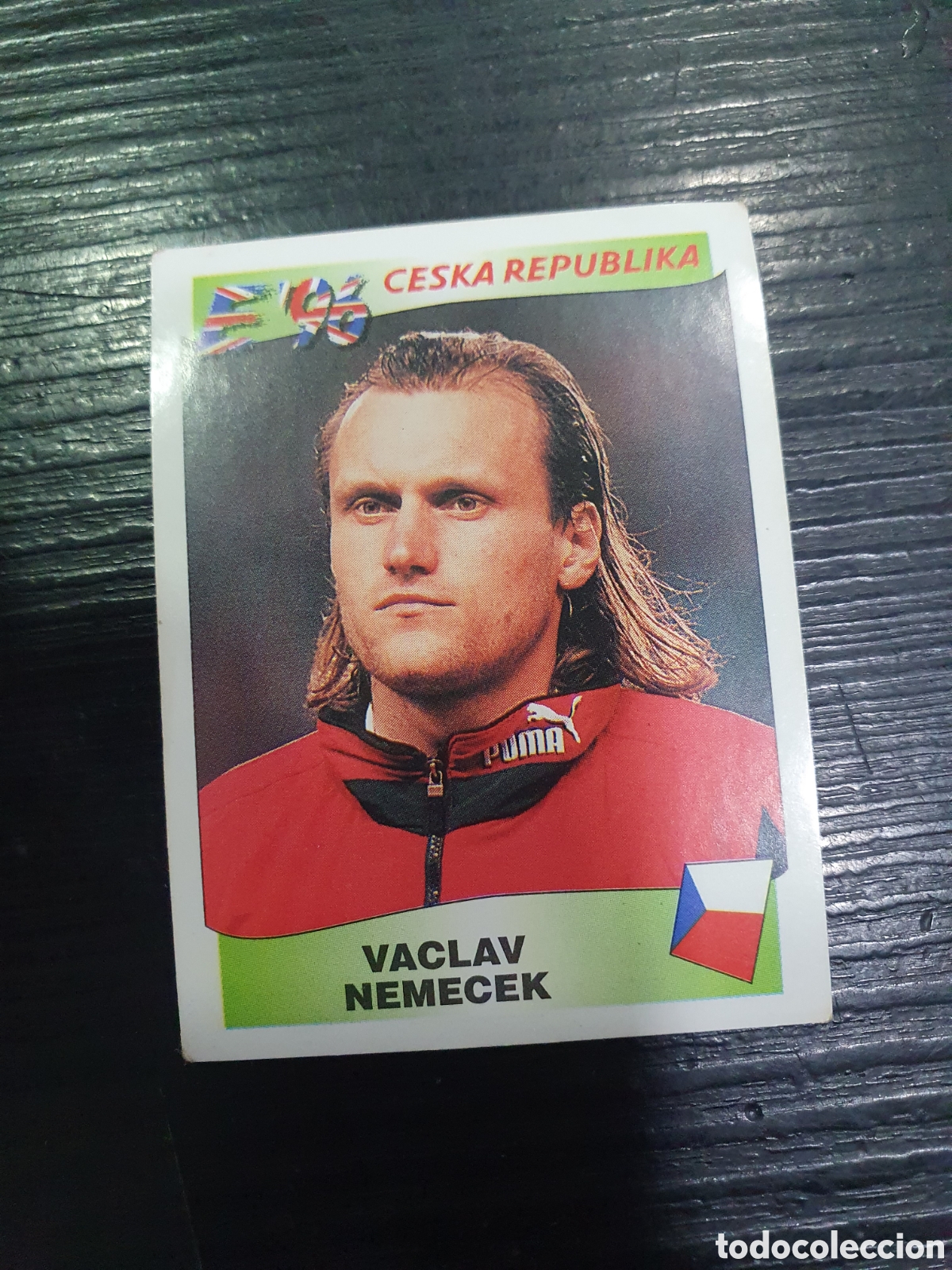 Cromos de F&uacute;tbol: Europa '96. Cromo sin pegar. N&deg;225. (L8)