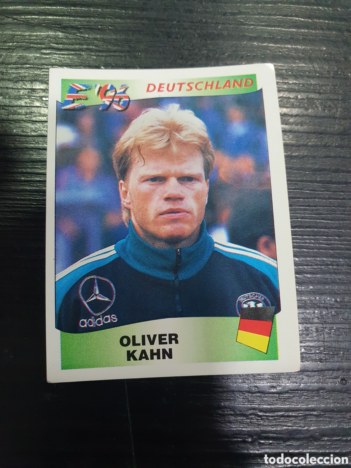 Cromos de F&uacute;tbol: Europa '96. Cromo sin pegar. N&deg;214. (L8)