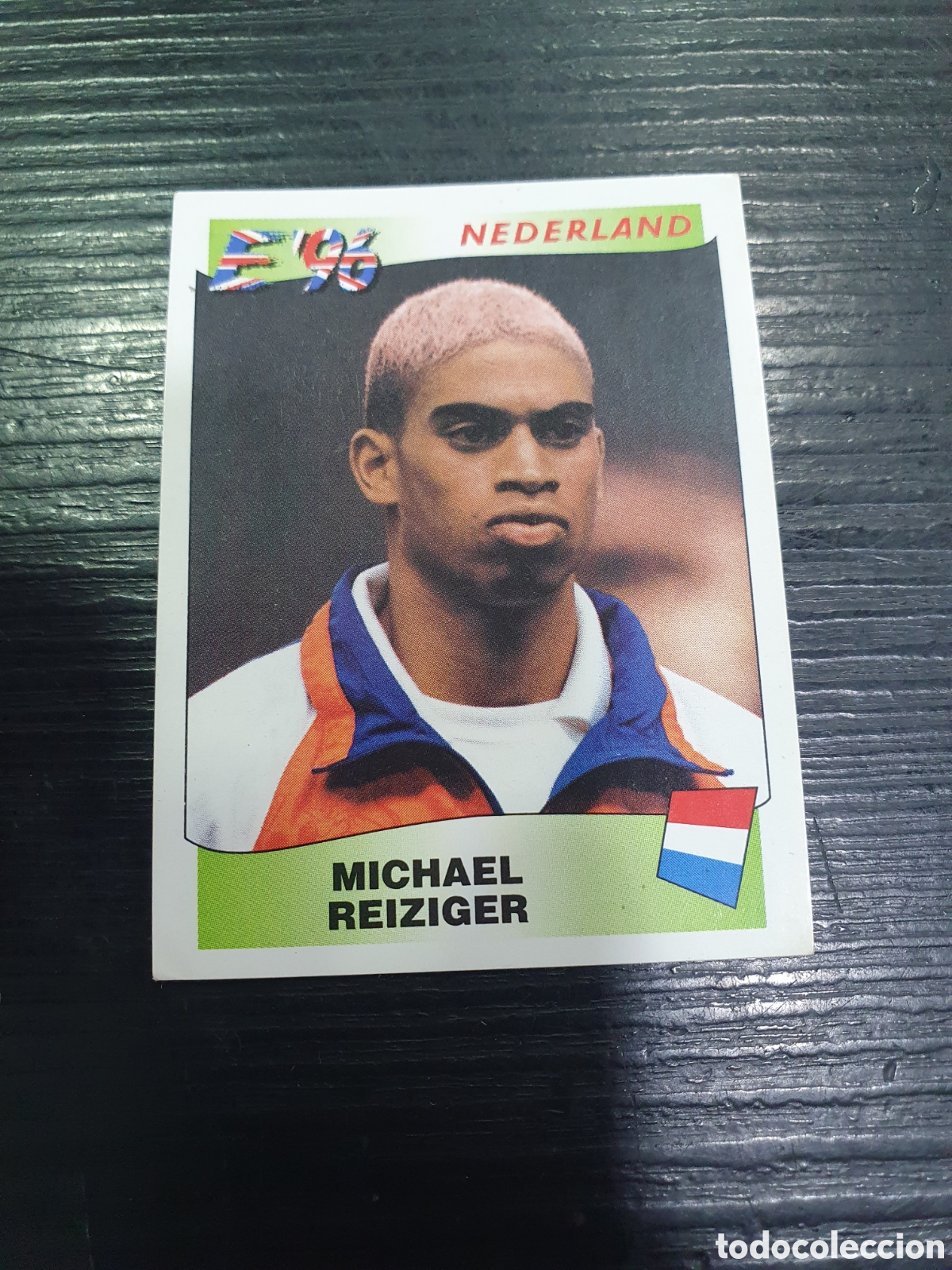 Cromos de F&uacute;tbol: Europa '96. Cromo sin pegar. N&deg;78. (L8)