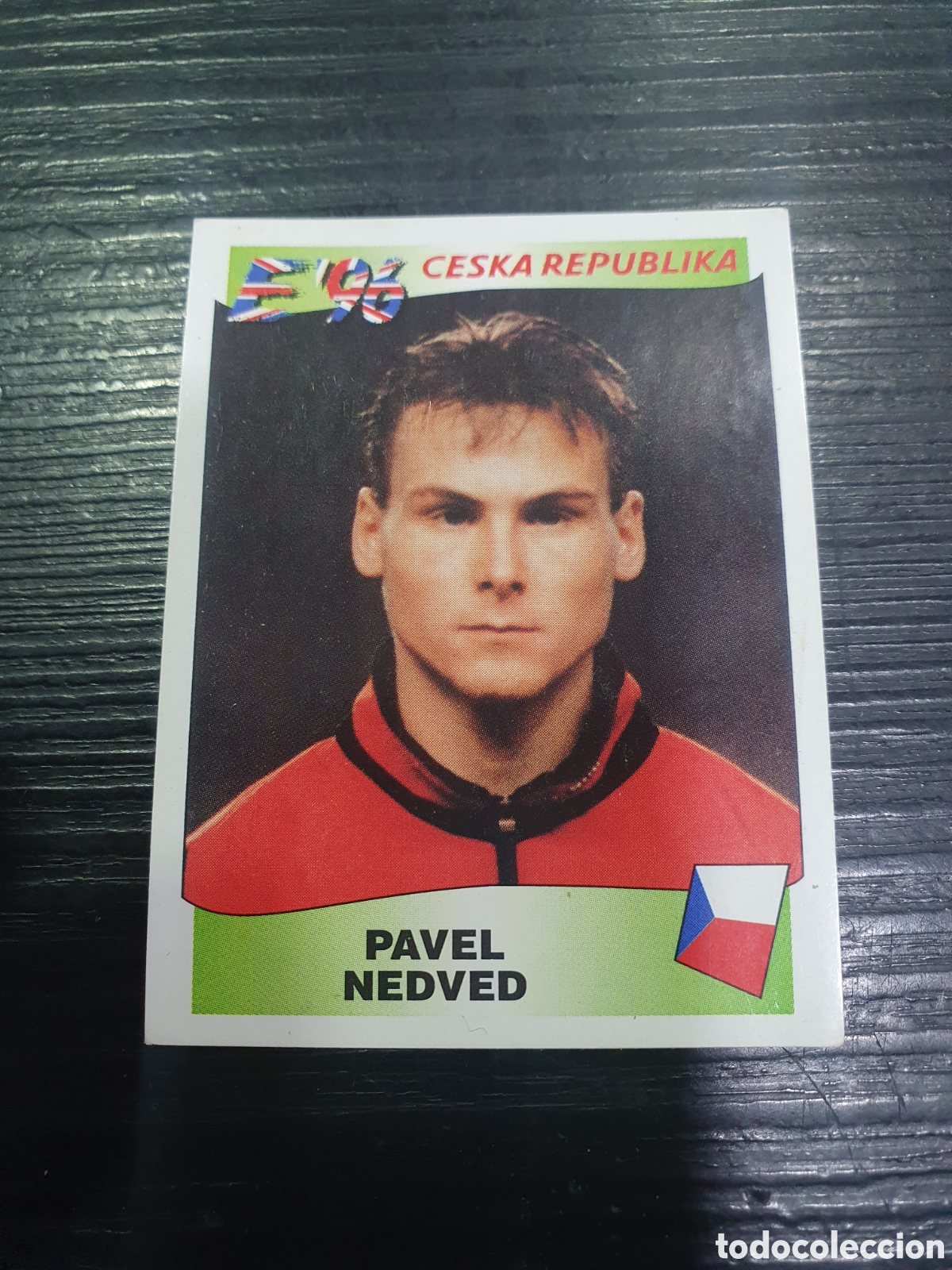 Cromos de F&uacute;tbol: Europa '96. Cromo sin pegar. N&deg;227. (L8)