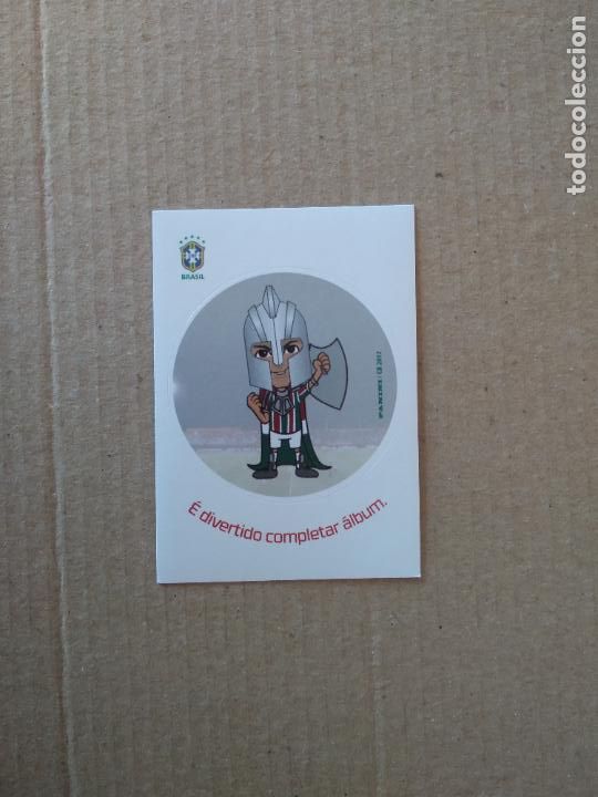 Fu&szlig;ball-Sticker: 203 MASCOTA FLUMINENSE CROMO FUTBOL PANINI BRASILEIRAO LIGA BRASIL BRASILEIRO 2017