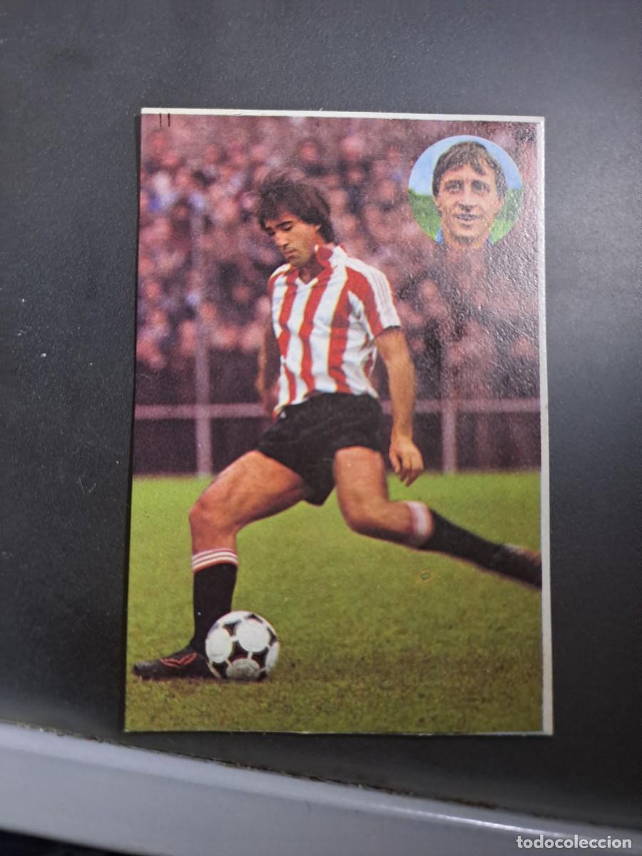 Cromos de f&uacute;tbol: CROMO APRENDE A JUGAR AL FUTBOL CON JOHAN CRUYFF 93 GOICOECHEA ATHLETIC BILBAO 1984 GEPRODESA DESPEG