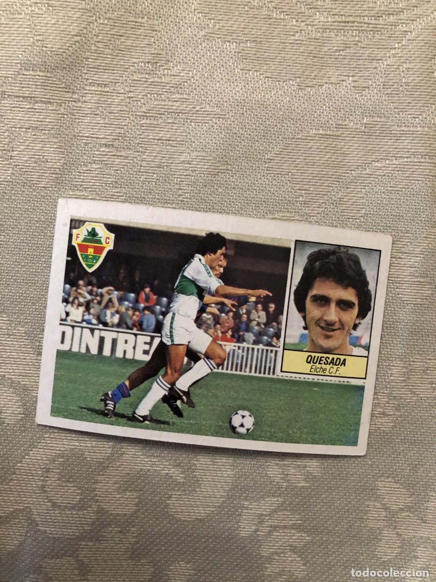 Cromos de f&uacute;tbol: QUESADA ELCHE ESTE 84-85 - Foto 1