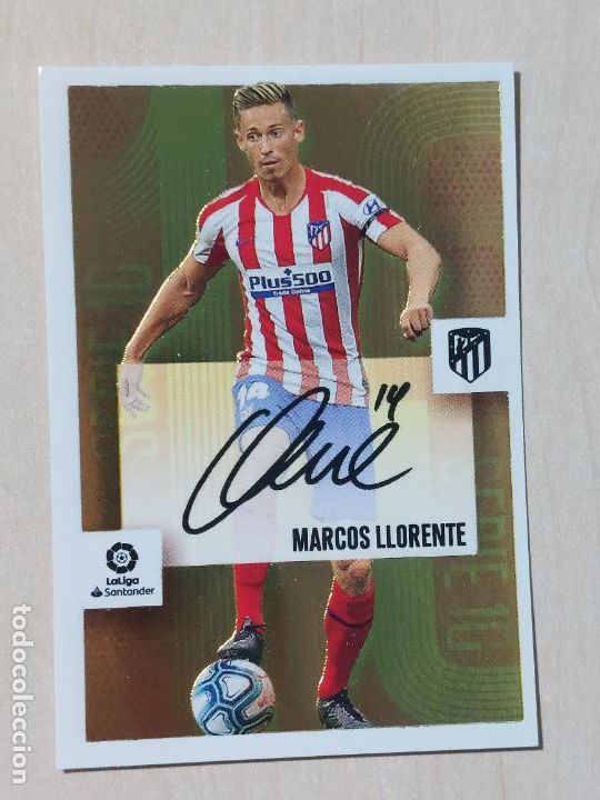 Cromos de f&uacute;tbol: 15 CROMO LLORENTE - ESTE 2020 21 - 20 21 - CROMO SIN PEGAR - SERIE 10 ORO