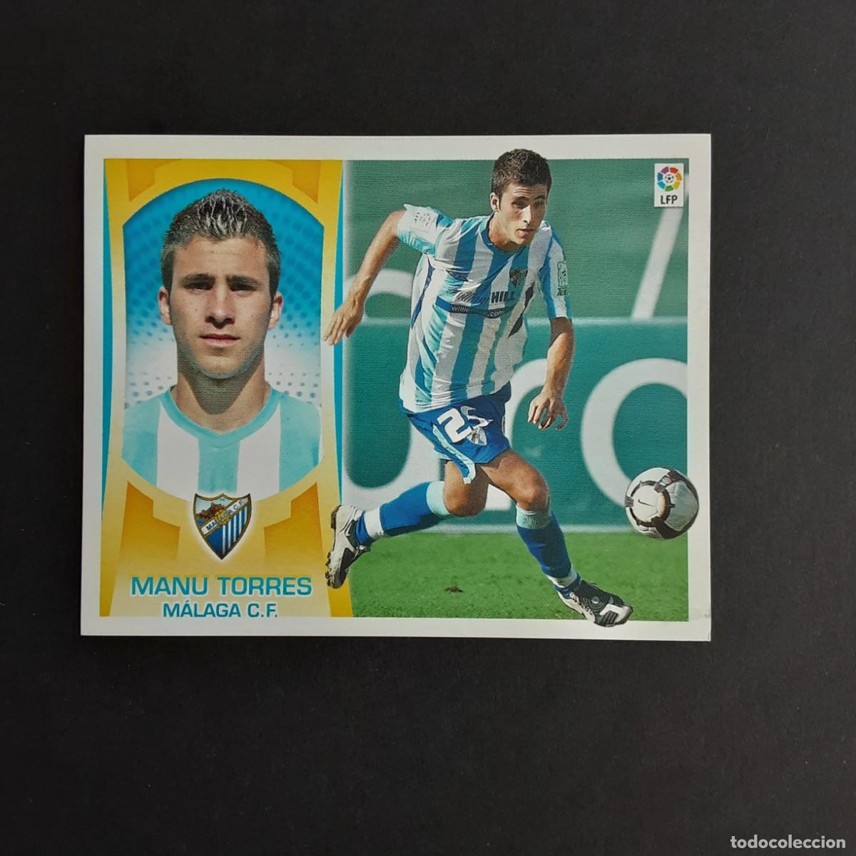 Figurine di Calcio: CROMO LIGA 2009 2010 09 10 COLECCIONES ESTE PANINI COLOCA N&ordm;3B MANU TORRES-MALAGA NUNCA PEGADO