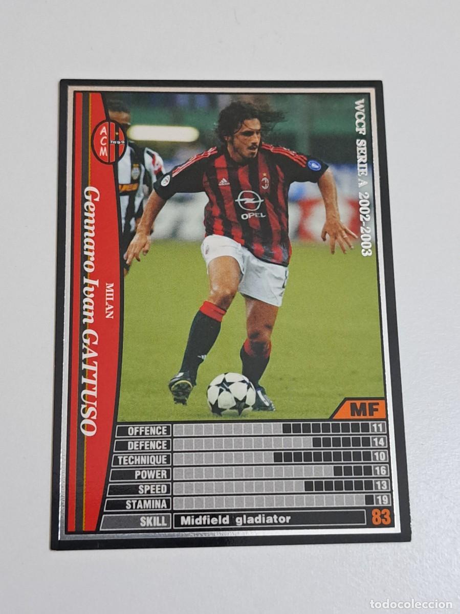 CROMO CARD WCCF LIGA 2002-03 PANINI DE JAPÓN MILAN DIDA Nº- 151