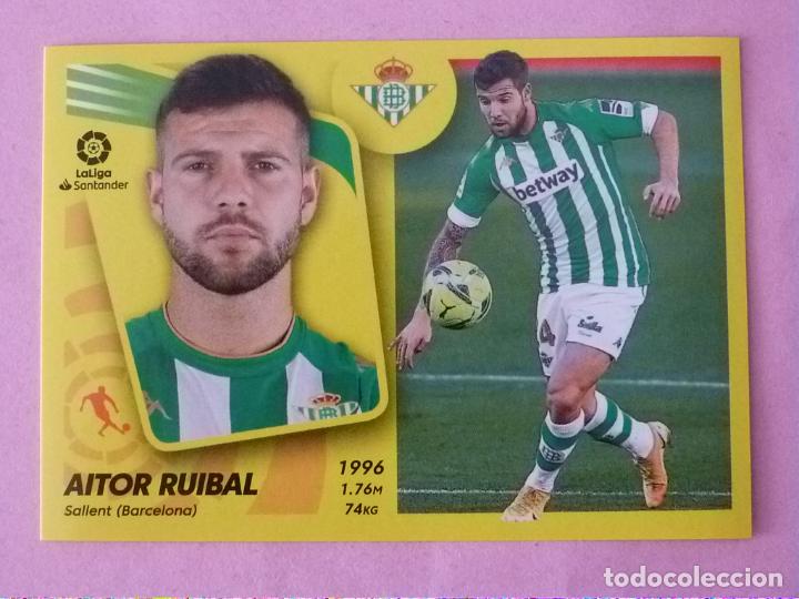 Cromos de f&uacute;tbol: CROMO DE FUTBOL AITOR RUIBAL DEL BETIS BALOMPIE SIN PEGAR N&ordm; 13 A LIGA ESTE 2021-2022/21-22 PANINI