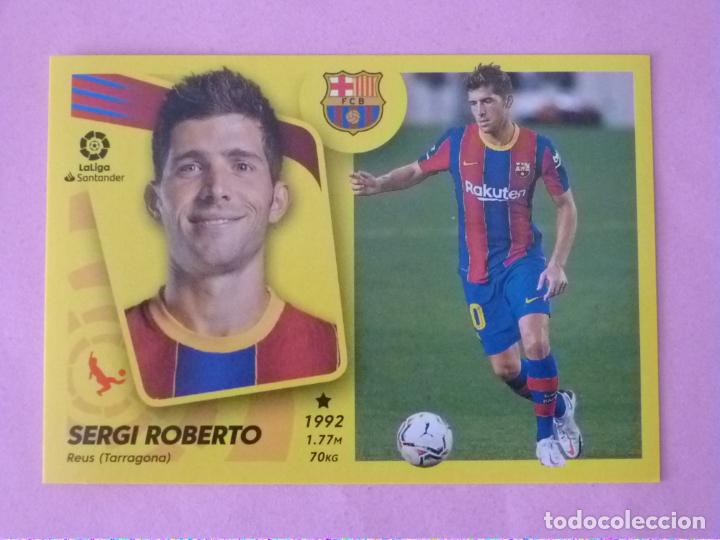 Cromos de f&uacute;tbol: CROMO DE FUTBOL SERGI ROBERTO DEL F.C. BARCELONA SIN PEGAR N&ordm; 7 B LIGA ESTE 2021-2022/21-22 PANINI