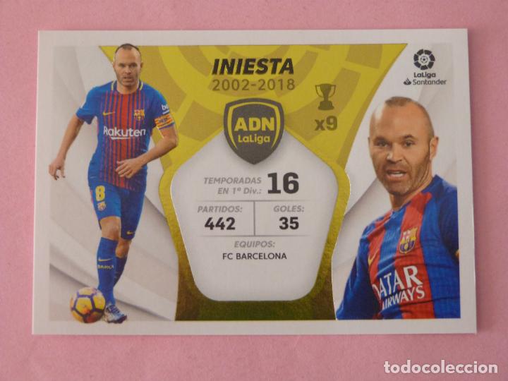Fu&szlig;ball-Sticker: CROMO DE FUTBOL INIESTA DEL F.C. BARCELONA ADN SIN PEGAR N&ordm; 14 LIGA ESTE 2021-2022/21-22 PANINI