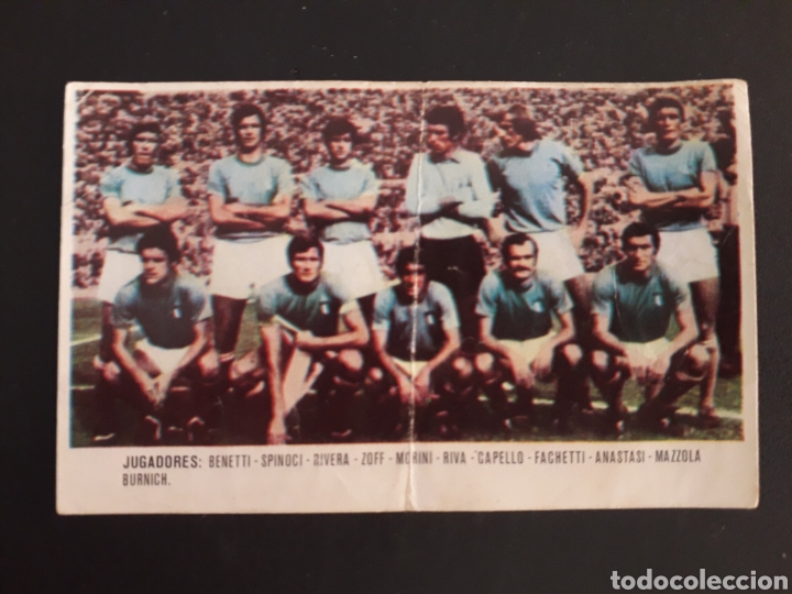 Figurine di Calcio: SELECCI&Oacute;N DE ITALIA XIBECA 73 74 1973 1974 SIN PEGAR. FOTOS. PEDIDO M&Iacute;NIMO 3&euro;