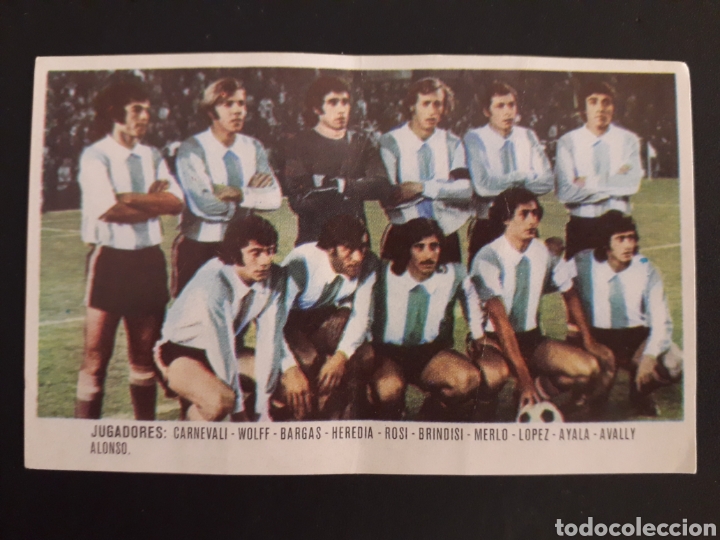 Figurine di Calcio: SELECCI&Oacute;N DE ARGENTINA XIBECA 73 74 1973 1974 SIN PEGAR. FOTOS. PEDIDO M&Iacute;NIMO 3&euro;