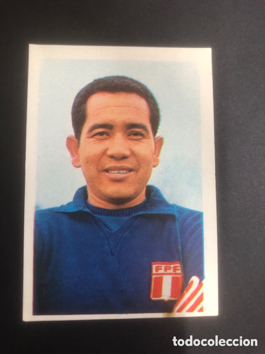 Figurine di Calcio: CROMO SIN PEGAR RUBI&Ntilde;OS PERU ASES DEL IX MUNDIAL DE FUTBOL MEXICO 70 EDITORIAL FHER