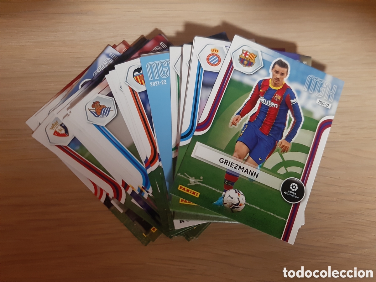 Cromos de f&uacute;tbol: 33 CARDS NUEVAS MEGACRACKS 2021 2022 #