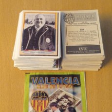 Cromos de Fútbol: CROMOS NUEVOS DE SOBRE SUELTOS VALENCIA CLUB DE FÚTBOL TODA HISTORIA CROMOS 1919-1996 EDICIONES ESTE