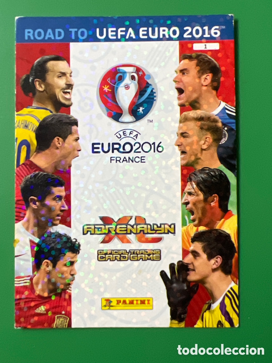 Cromos de Futebol: C4689. Logo 1 PANINI ROAD TO UEFA EURO 16 FRANCE 2016 CARD ADRENALYN XL