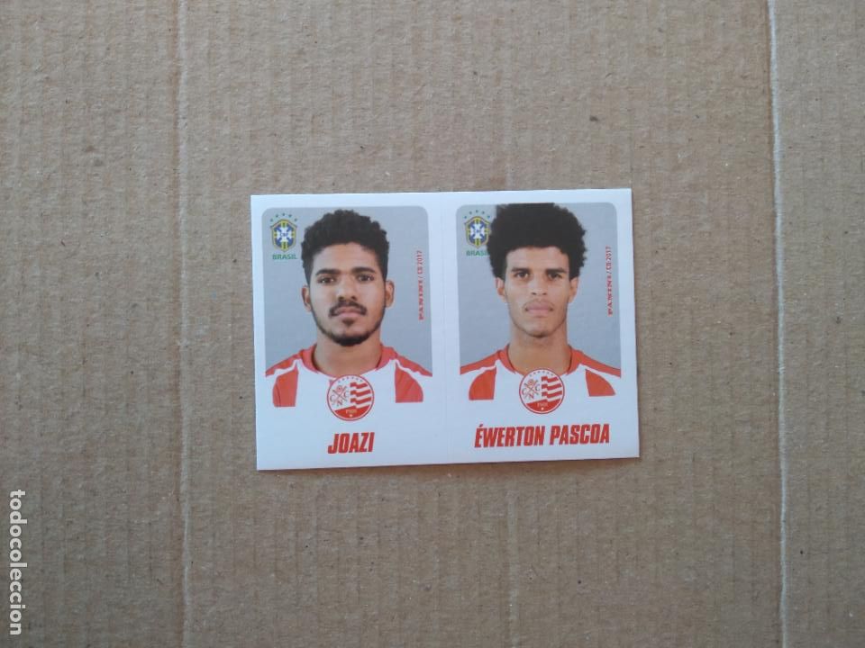 Figurine di Calcio: 485 JOAZI EWERTON PASCOA N&Aacute;UTICO CROMO FUTBOL PANINI LIGA BRASIL BRASILEIRO 2017
