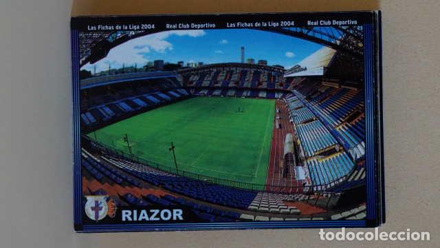 Football Stickers: LA FICHAS DE LA LIGA 2004, RIAZOR 56, MUNDICROMO SPORT 2003 / 2004, MUNDI CROMO 03 / 04.