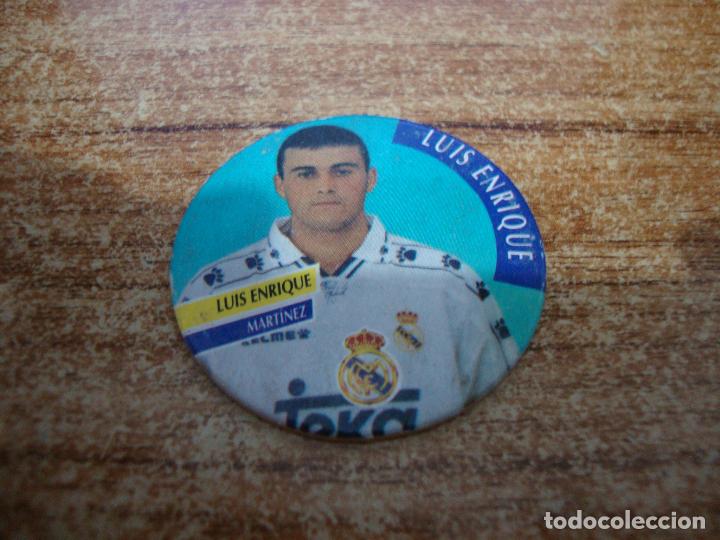 Fu&szlig;ball-Sticker: TAZO AS FUTBOL REAL MADRID N&ordm; 34 LUIS ENRIQUE