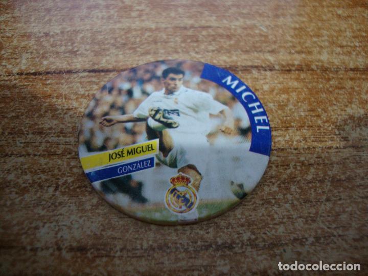 Figurine di Calcio: TAZO AS FUTBOL REAL MADRID N&ordm; 37 MICHEL